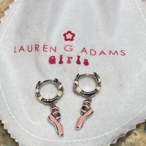 Lauren G Adams ballerina child hoops